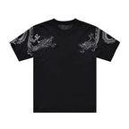 Tee-shirt dragons brodés (unisexe)