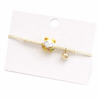 Bracciale portafortuna Maneki Neko