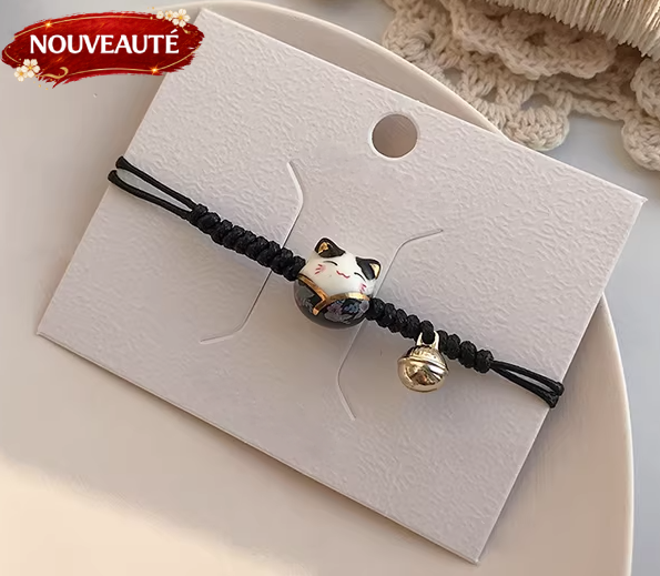 Bracelet porte bonheur Maneki Neko