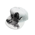 Casquettes brodées avec grue, carpe koi ou aigle (unisexe)