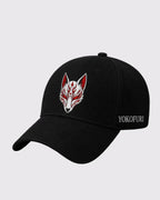 Casquette Kitsune Brodée – Yokofuri Atelier