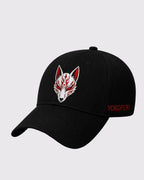 Casquette Kitsune Brodée – Yokofuri Atelier