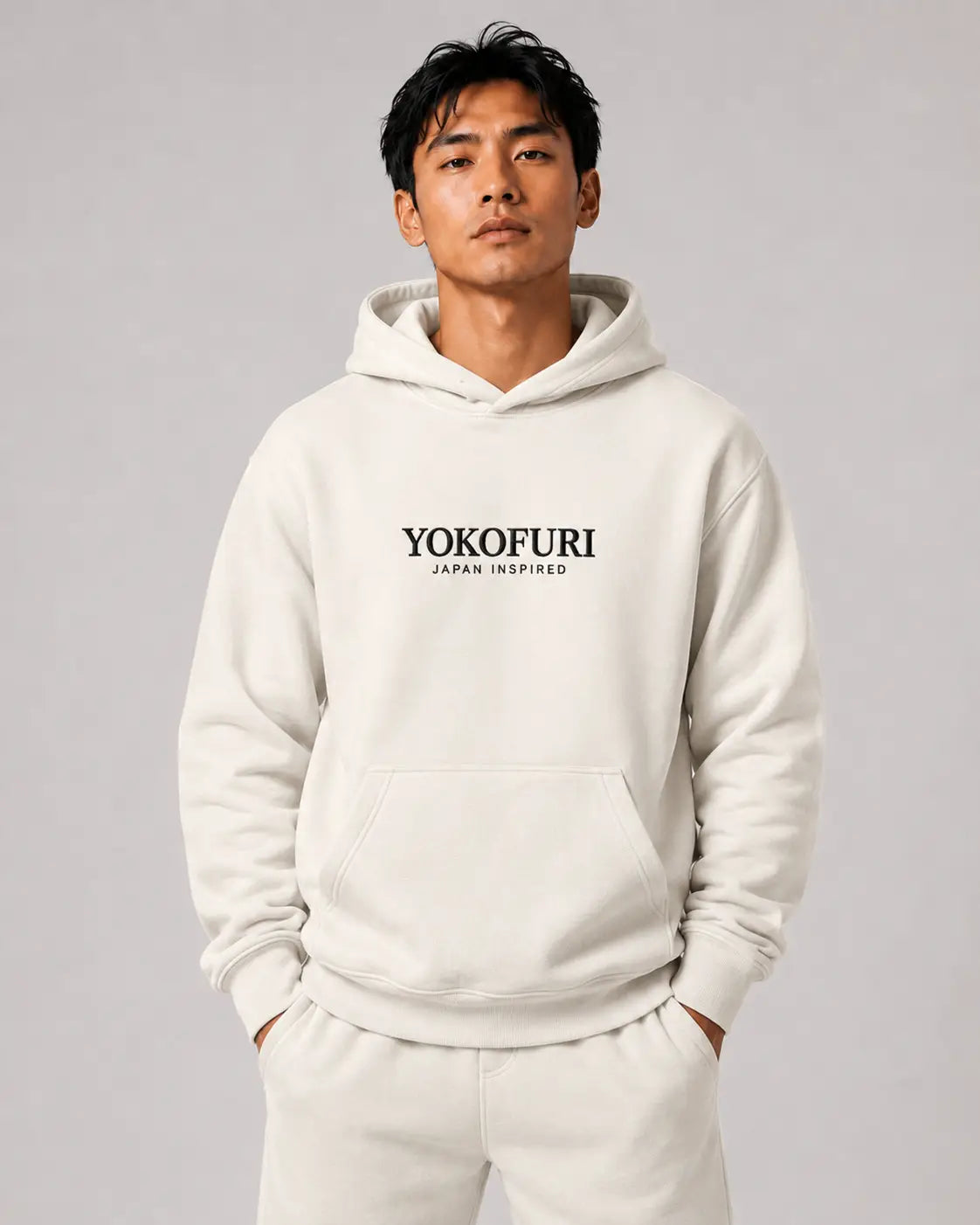 Hoodie Yokofuri Japan Inspired Brodé – Yokofuri Atelier