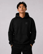Hoodie Kanji Brodé Anthracite – Yokofuri Atelier