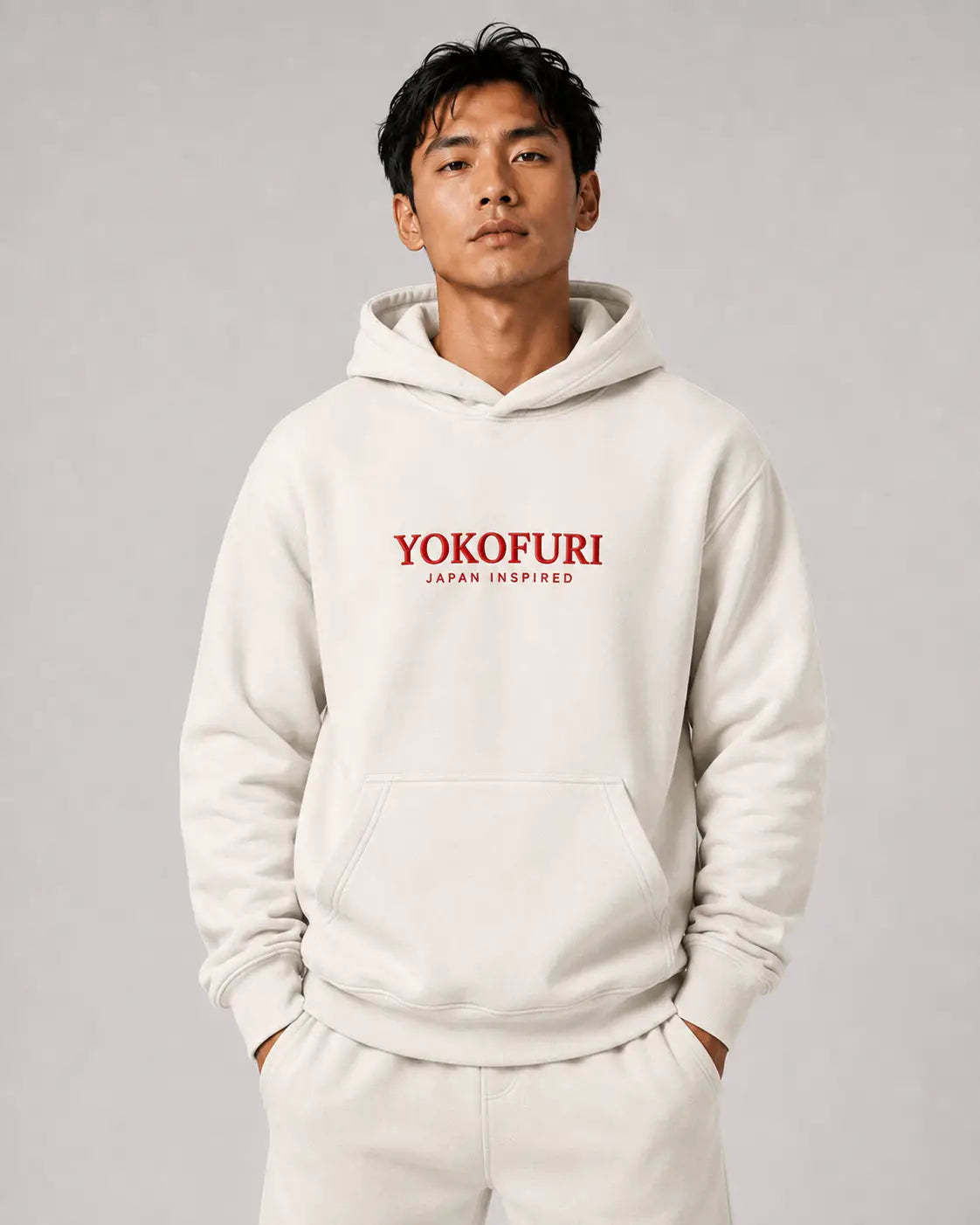 Hoodie Yokofuri Japan Inspired Brodé – Yokofuri Atelier