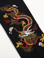 Jogging dragon doré brodé