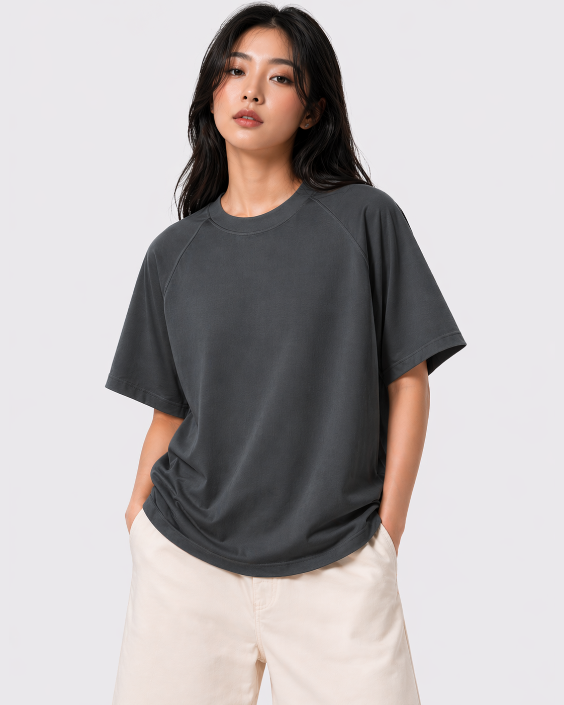 Tee-shirt oversize en coton premium (unisexe)