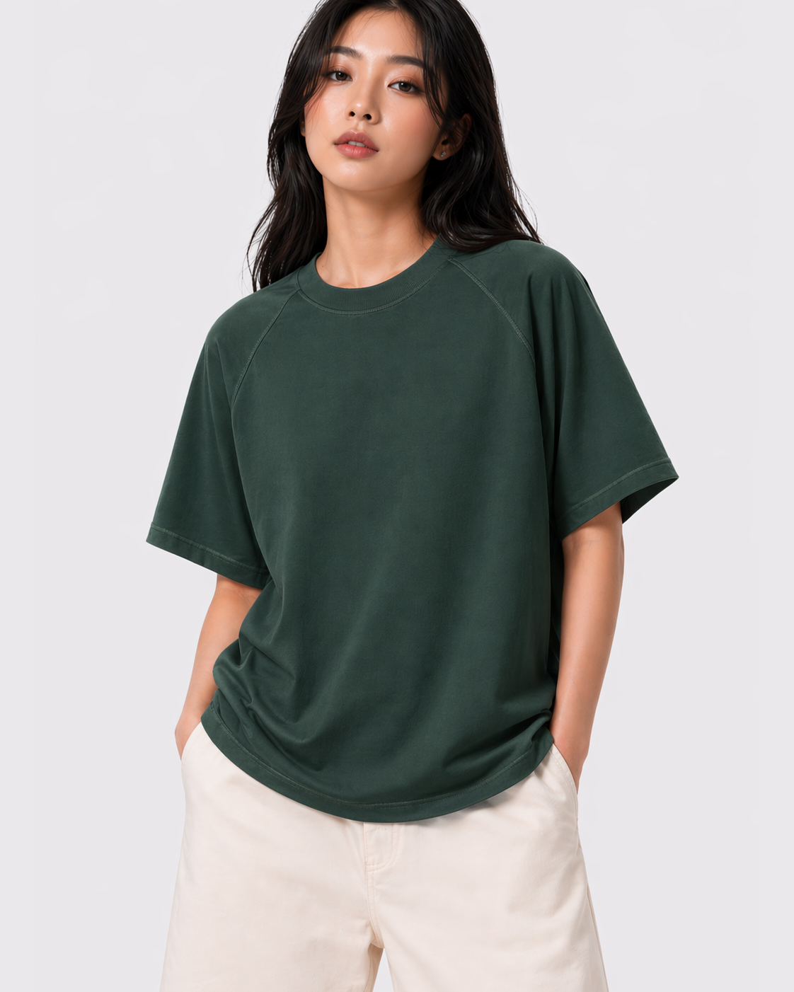 Tee-shirt oversize en coton premium (unisexe)