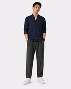 Chemise japonaise à manches longues en lin