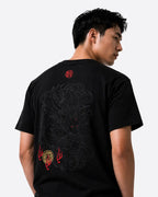 Embroidered dragon t-shirt (unisex)
