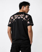 Embroidered cherry blossom t-shirt (unisex)