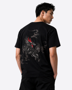 T-shirt kirin ricamato (unisex)