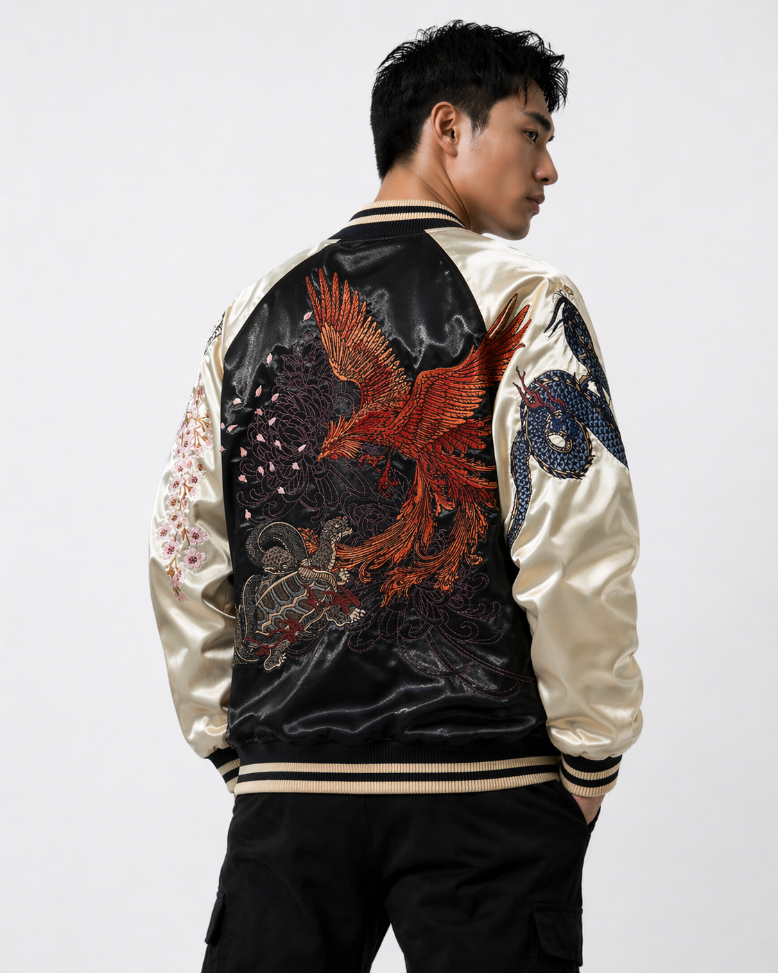 Veste créatures légendaires brodées (unisexe)