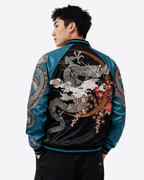 Veste dragon et double dragon brodés (unisexe)