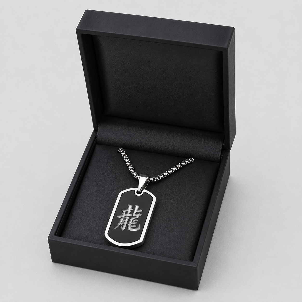 Collier Pendentif Kanji Japonais