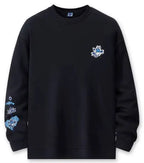 Sweat phénix et fleurs de lotus brodés (unisexe)