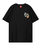 Tee-shirt carpes koi brodées (unisexe)