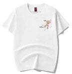 Embroidered cherry blossom t-shirt (unisex)