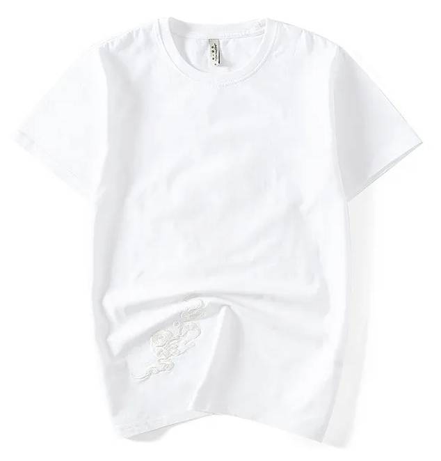 Tee-shirt ample kirin brodé (unisexe)