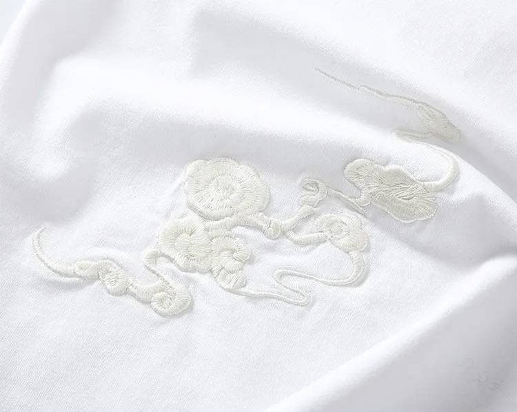 Tee-shirt ample kirin brodé (unisexe)