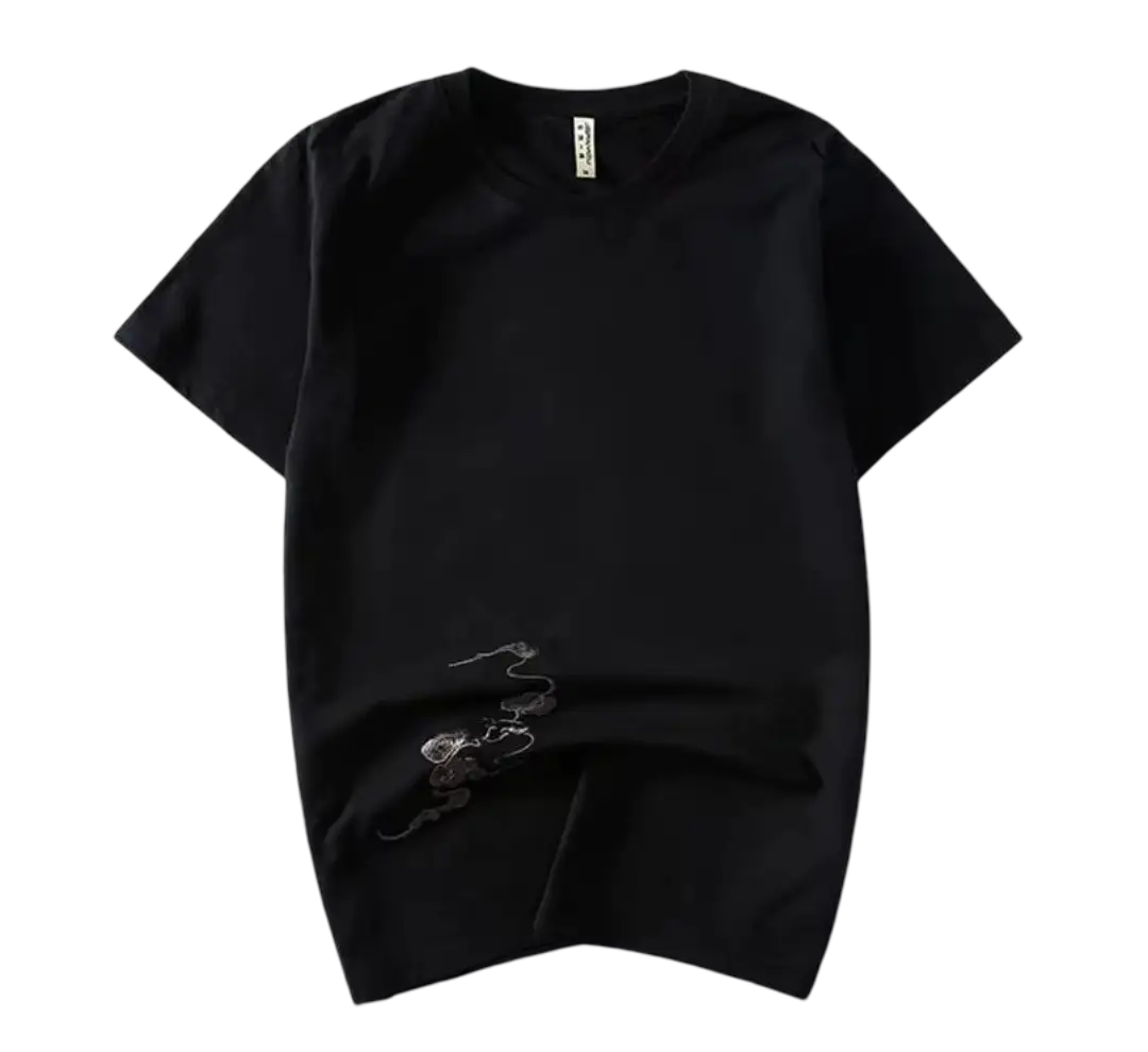 Embroidered kirin t-shirt (unisex) 
