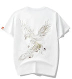 Embroidered phoenix t-shirt (unisex) 