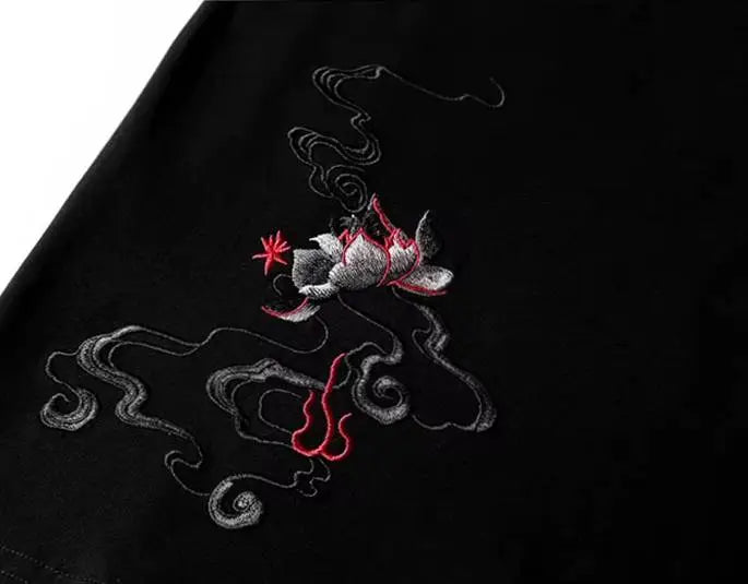 Embroidered phoenix t-shirt (unisex) 
