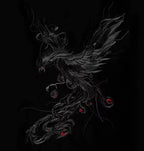 Embroidered phoenix t-shirt (unisex) 