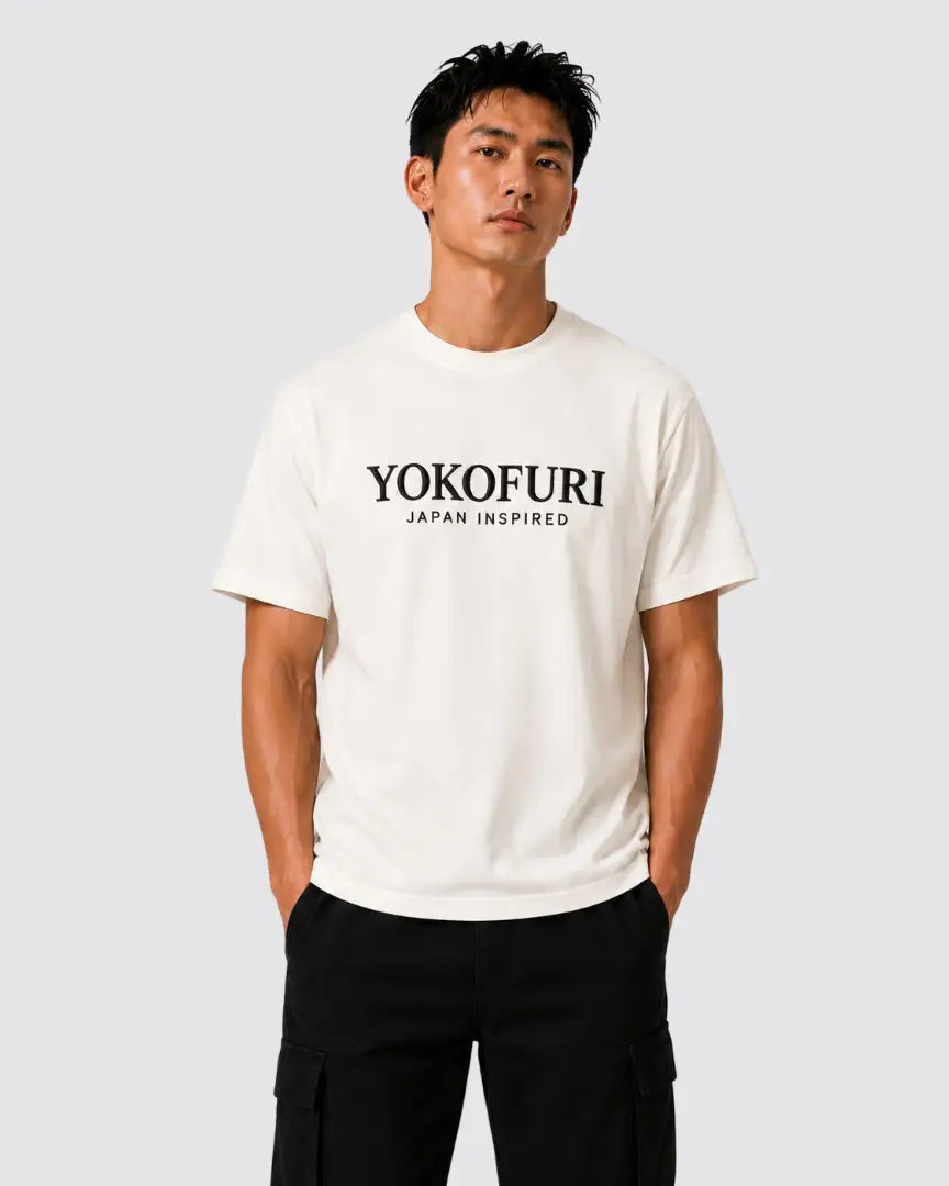 Tee-Shirt Yokofuri Japan Inspired Brodé  – Yokofuri Atelier