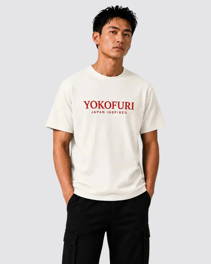 Tee-Shirt Yokofuri Japan Inspired Brodé  – Yokofuri Atelier