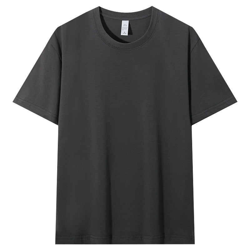 Tee-shirt en coton premium gris foncé