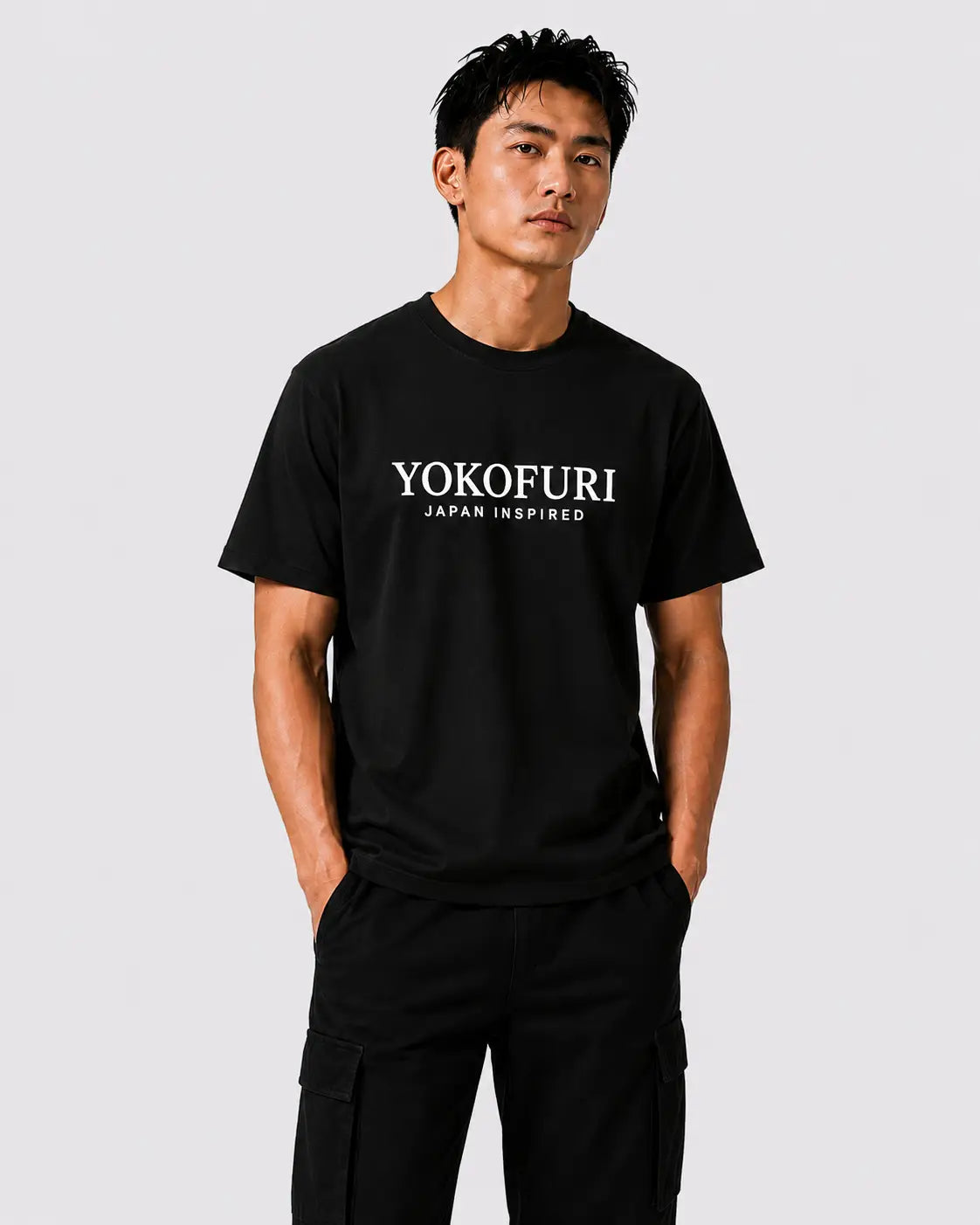 Tee-Shirt Yokofuri Japan Inspired Brodé  – Yokofuri Atelier