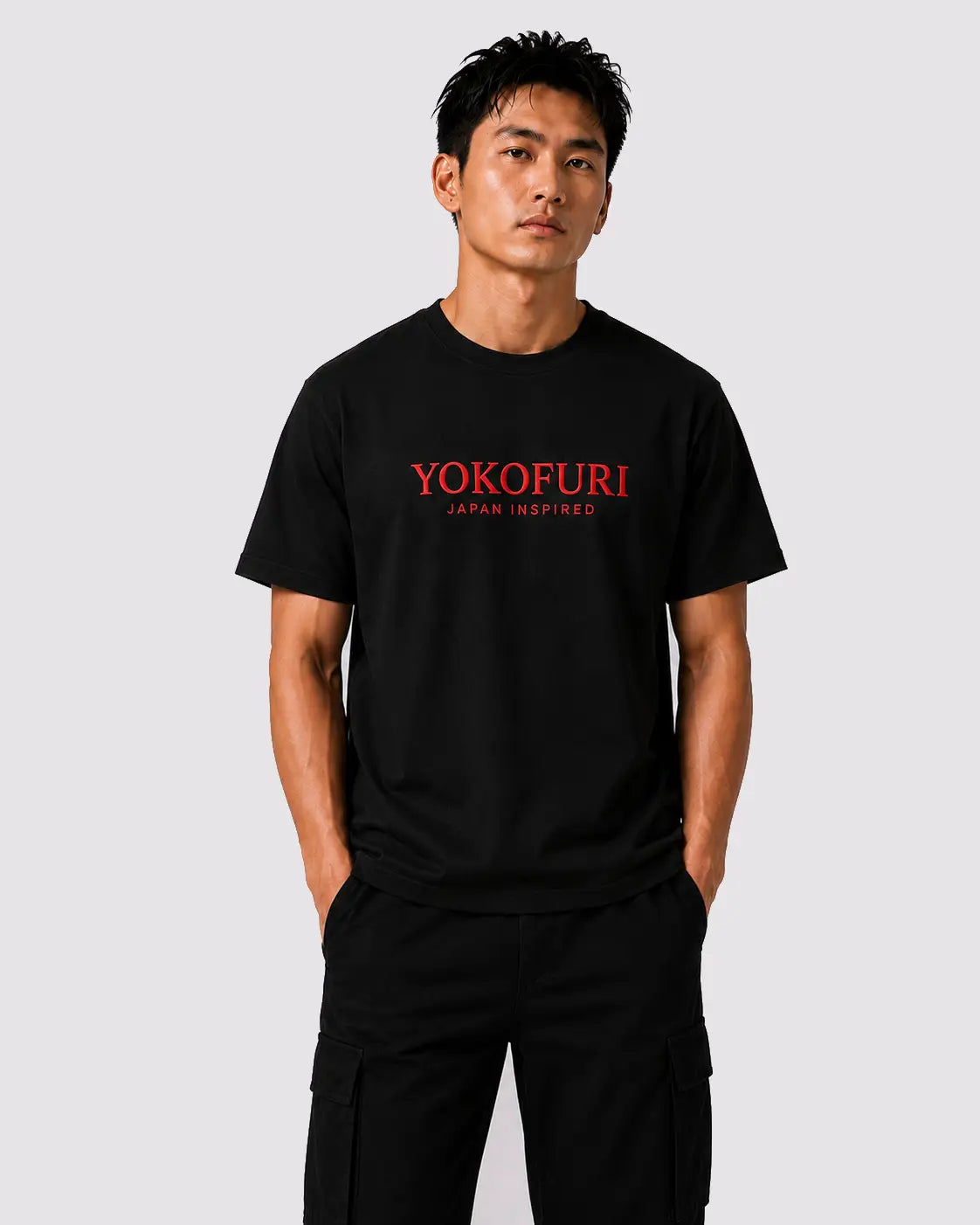 Tee-Shirt Yokofuri Japan Inspired Brodé  – Yokofuri Atelier