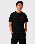 Tee-Shirt Kanji Brodé Rouge
