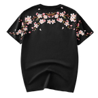 Embroidered cherry blossom t-shirt (unisex)