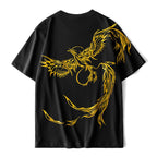 T-shirt fenice ricamato