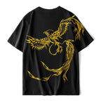 T-shirt fenice ricamato