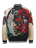 Jacket embroidered with the 4 mythical creatures (unisex) 