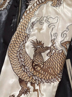 Embroidered tiger and dragon jacket (unisex) 