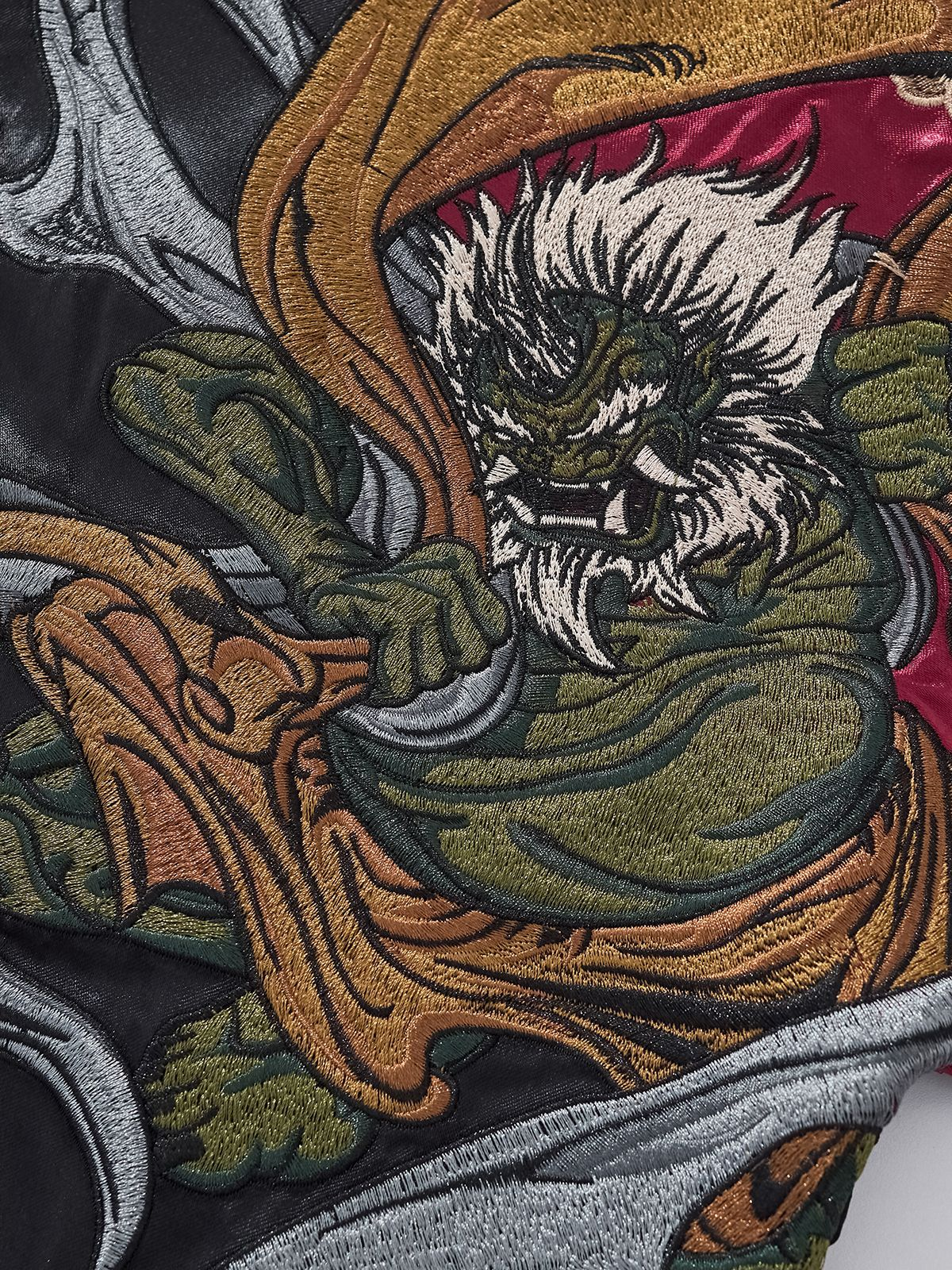 Veste Raijin et Fujin brodés (unisexe)