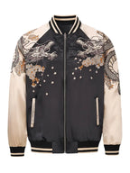 Veste phénix et double dragon brodés (unisexe)