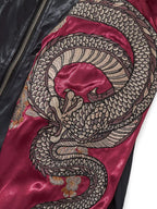 Veste phénix et double dragon brodés (unisexe)