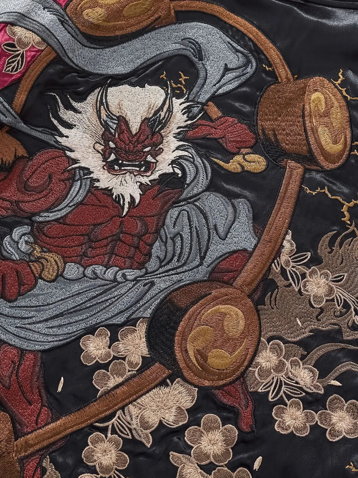 Veste Raijin et Fujin brodés (unisexe)