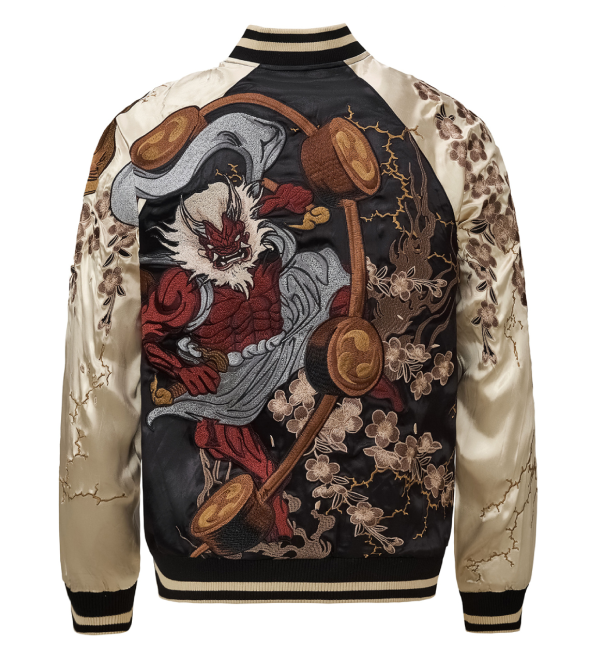 Veste Raijin et Fujin brodés (unisexe)