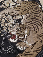 Veste tigre et dragons brodés (unisexe)