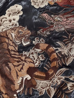 Embroidered tiger and dragon jacket (unisex) 