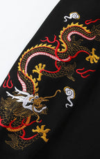 Sweat dragon doré brodé (unisexe)