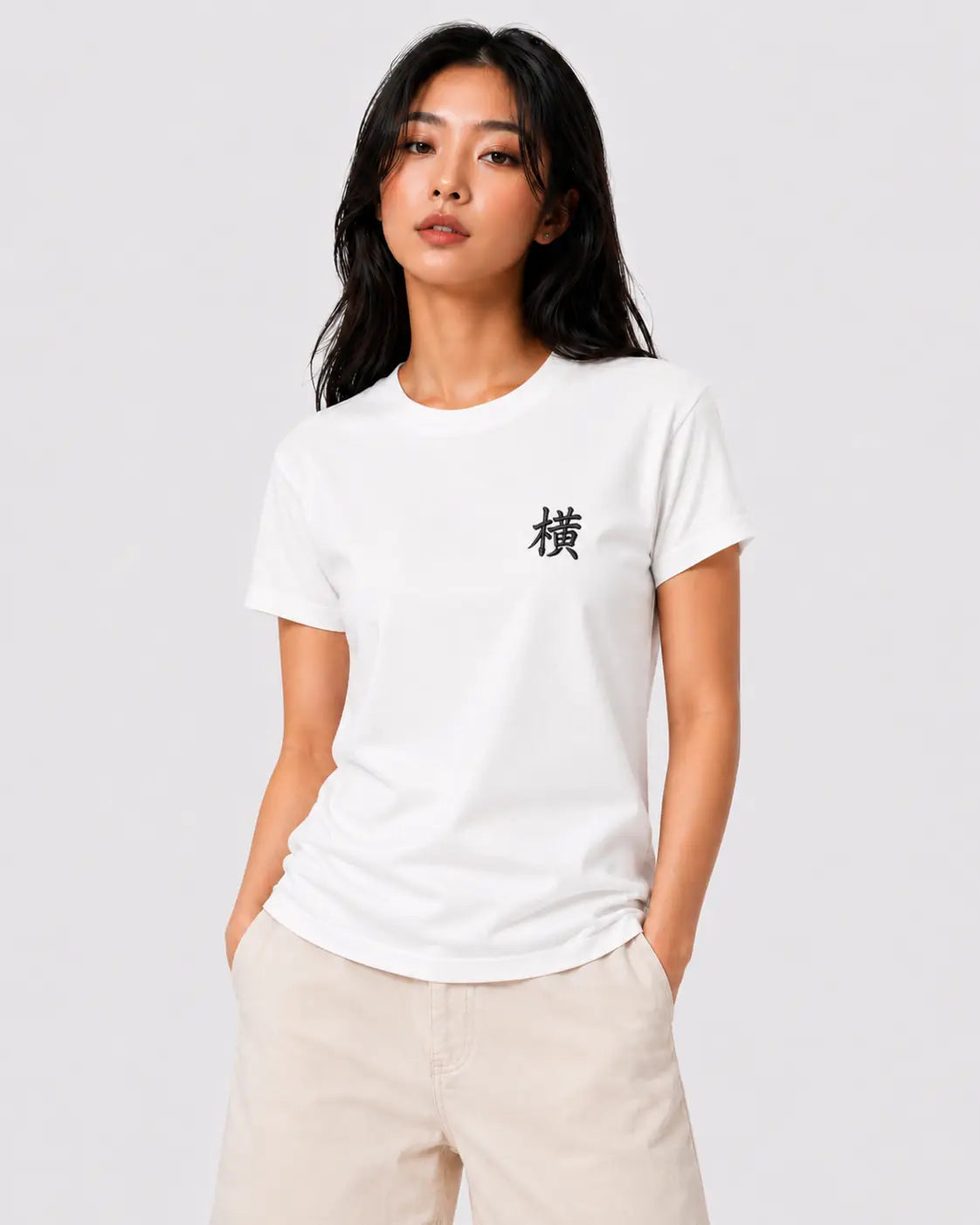 Tee-shirt Geisha imprimé – Yokofuri Atelier