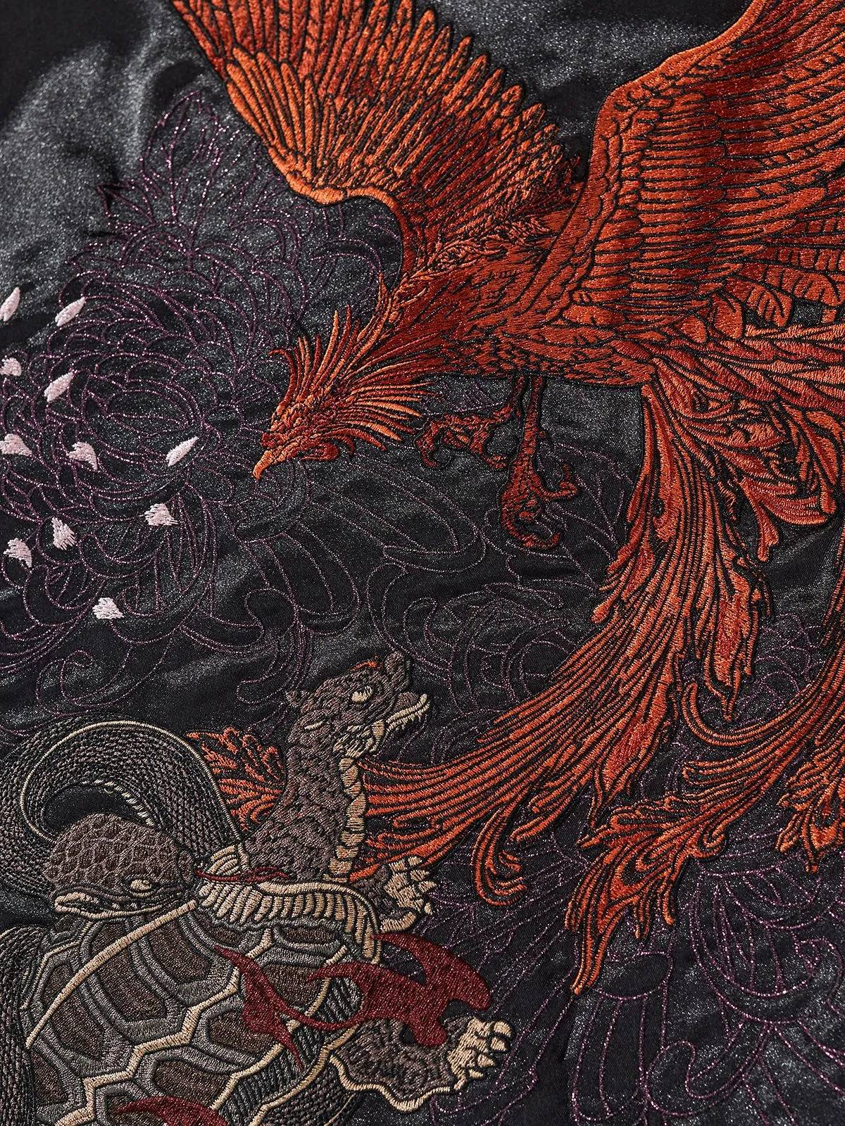 Veste créatures légendaires brodées (unisexe)