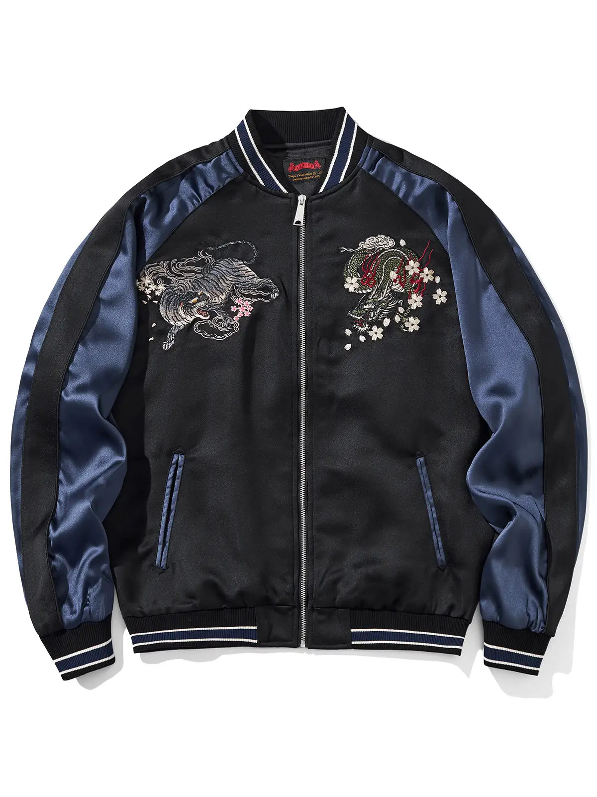 Jacket embroidered with mythical creatures (unisex) 